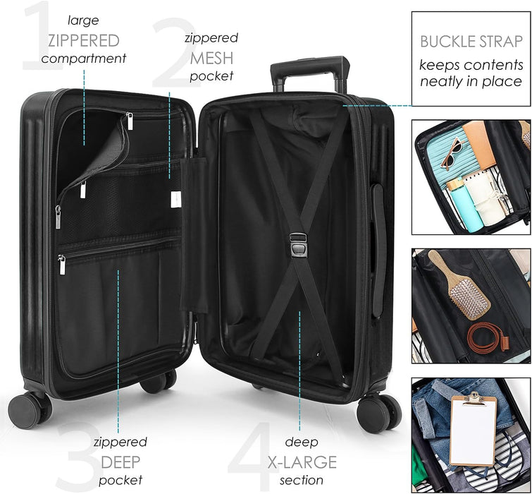 TravelArim® 20 Inch Carry On Luggage