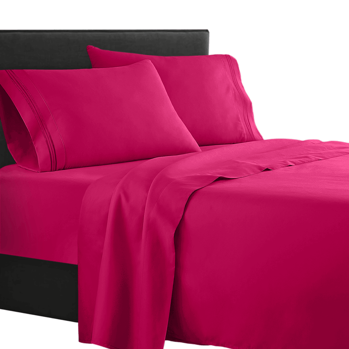 Clara Clark™ 1500 Series 4-Piece Bed Sheet Set