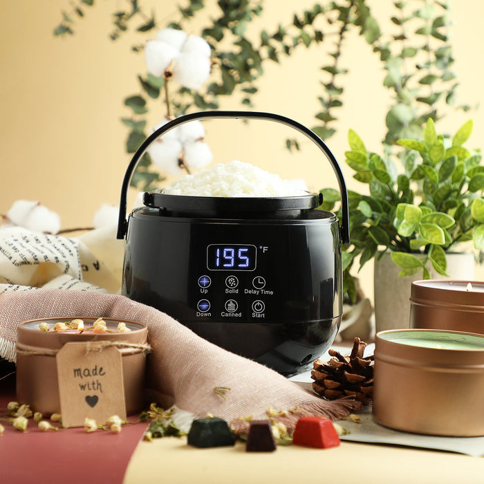CraftBud™ Electric Wax Melter for Candle Making, 16oz Candle Wax Melting Pot