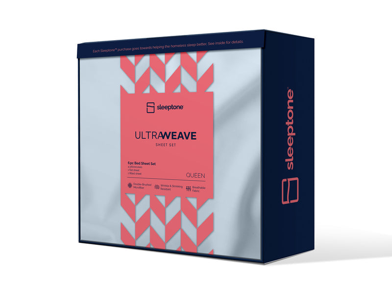 Sleeptone™ ULTRAWEAVE® 6-Piece Sheet Set [Case of 6]