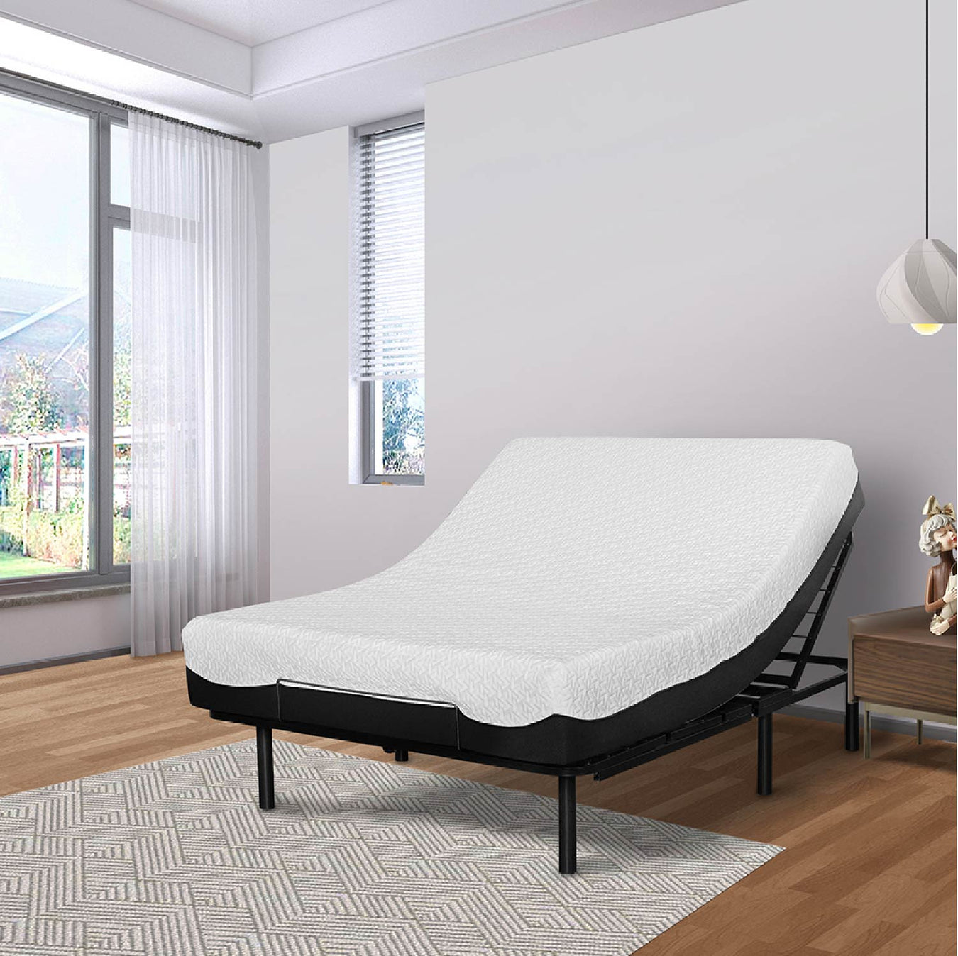 goto bed base, g50, adjustable bed base, sleeping upright, rest