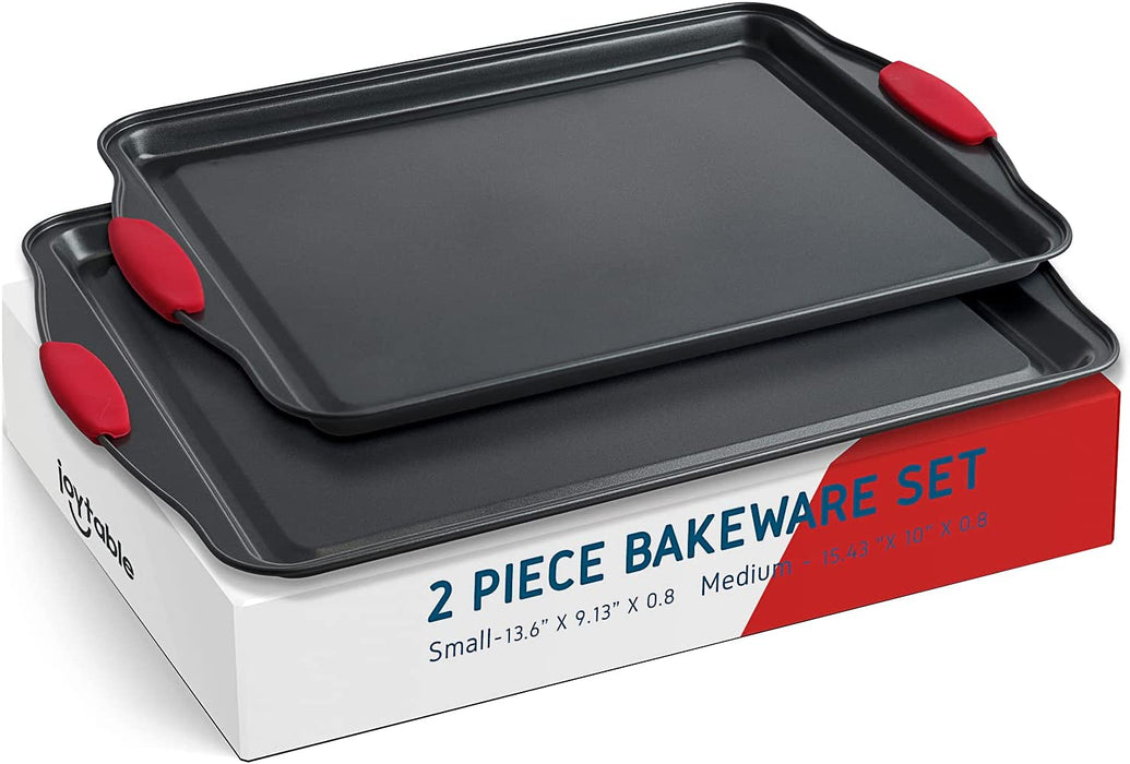 JOYTABLE™ Baking Sheet Set with Silicone Handles [Case of 10] — Sanders  Collection