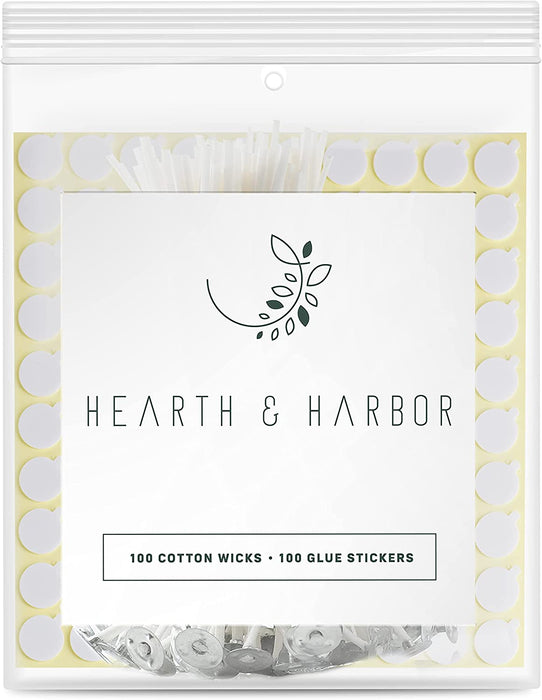 Hearth & Harbor™ Candle Wicks & Stickers [Case of 10]
