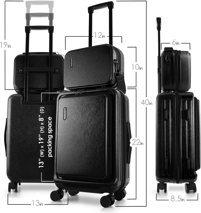 TravelArim® 20 Inch Carry On Luggage — Sanders Collection