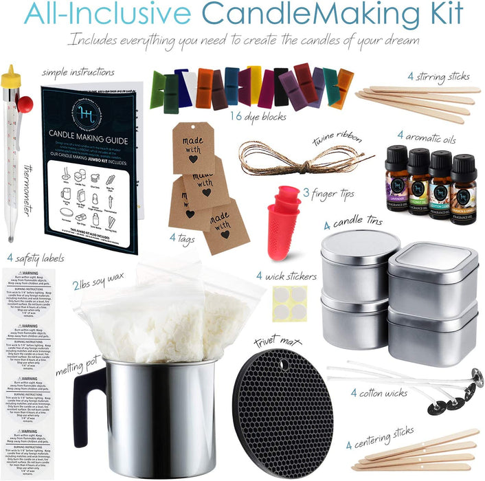 Hearth & Harbor™ Soy Candle Making Kit [Case of 10]