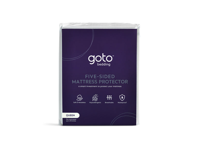 Goto® Five Sided Mattress Protector [Case of 12]