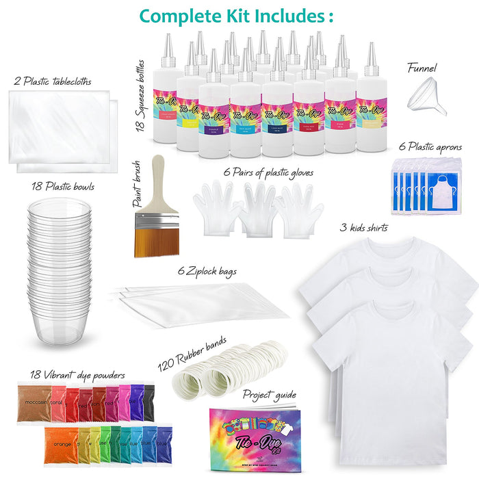 CraftBud™ Tie Dye Kit for Kids & Adults [Case of 10] — Sanders Collection