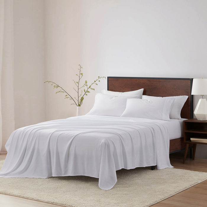 Clara Clark™ 1800 Series 4-Piece Bed Sheet Set [Solid Bright]
